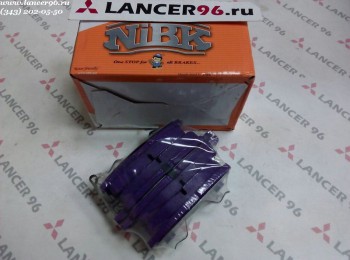 Тормозные колодки задние  - NIBK - Lancer96.ru-Продажа запасных частей для Митцубиши в Екатеринбурге