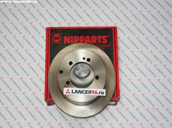 Диск тормозной задний Lancer IX 2.0 - Nipparts - Lancer96.ru-Продажа запасных частей для Митцубиши в Екатеринбурге
