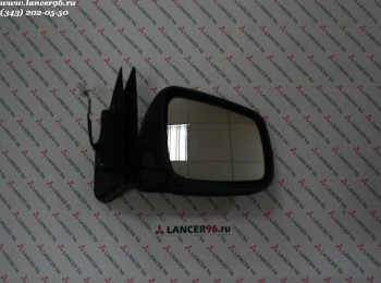Зеркало правое Lancer X + обогрев, 5 контактов - Дубликат - Lancer96.ru-Продажа запасных частей для Митцубиши в Екатеринбурге
