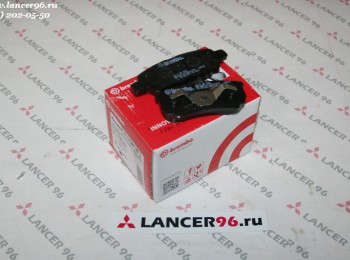 Тормозные колодки задние Brembo - Lancer96.ru-Продажа запасных частей для Митцубиши в Екатеринбурге