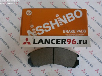 Тормозные колодки передние Nisshinbo - Lancer96.ru