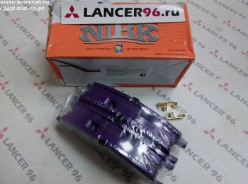 Тормозные колодки передние - NIBK - Lancer96.ru