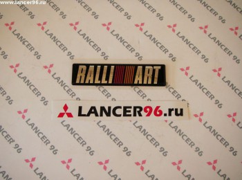 Эмблема (наклейка) RalliArt - Оригинал - Lancer96.ru