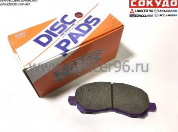 Тормозные колодки передние - NIBK - Lancer96.ru-Продажа запасных частей для Митцубиши в Екатеринбурге